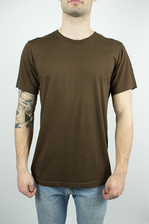 Unisex Organic Bamboo T-shirt in Cocoa