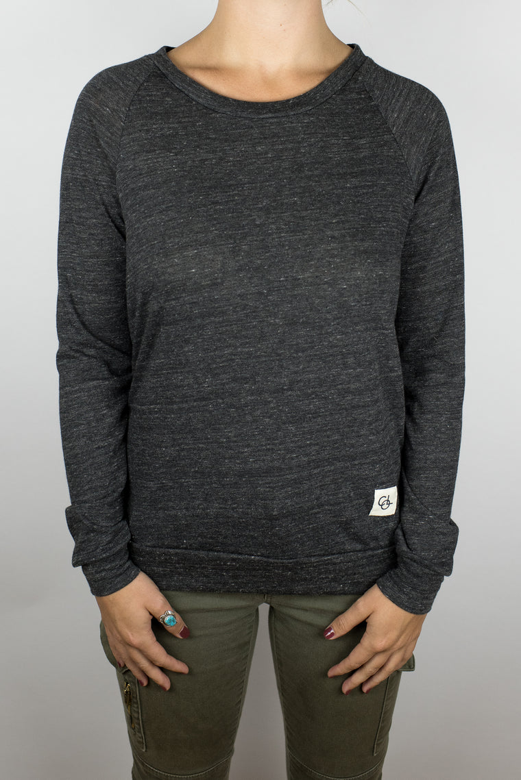 The Rise and Shine Pullover in Black
