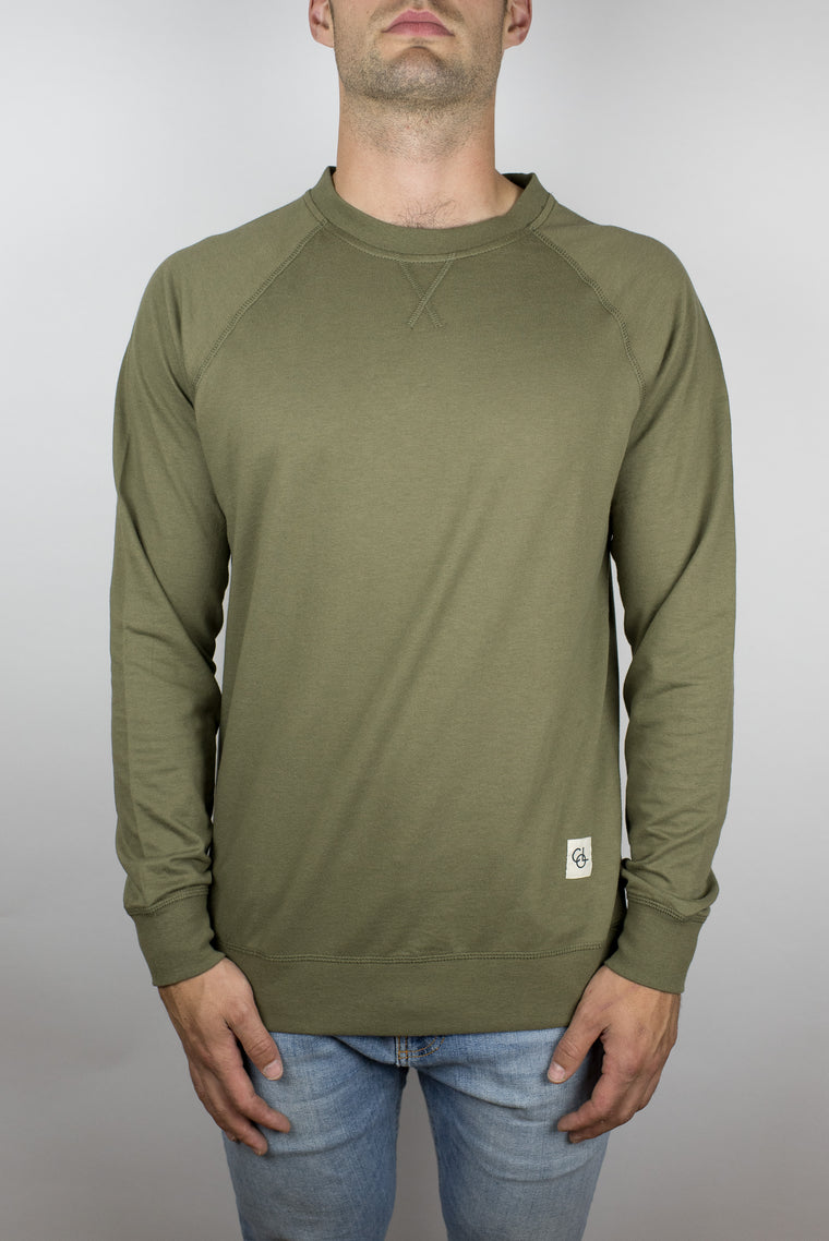 The Passion Raglan in Olive