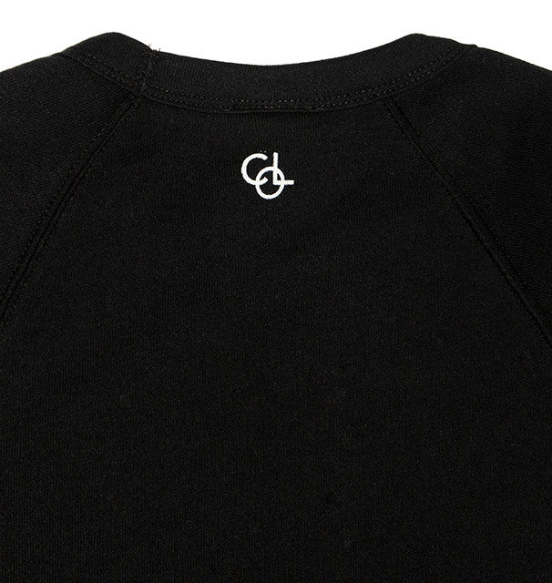 The Night Bay Raglan Sweater in Black
