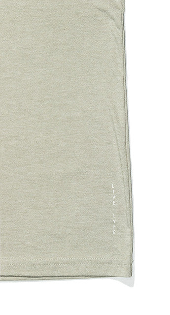 The Lakeside Rolled-cuff T-shirt in Sand