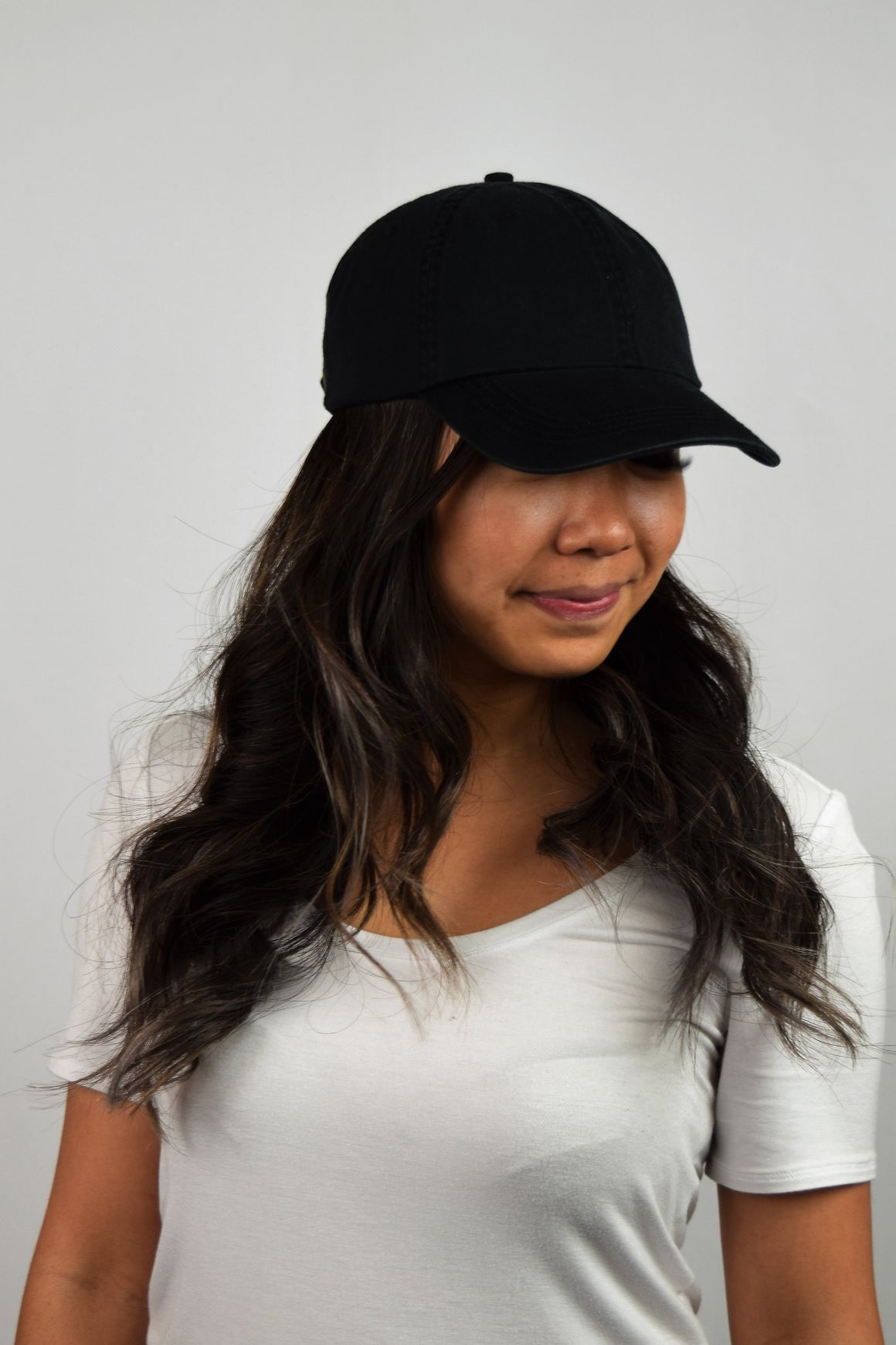 The COL Crew Cap in Vintage Black